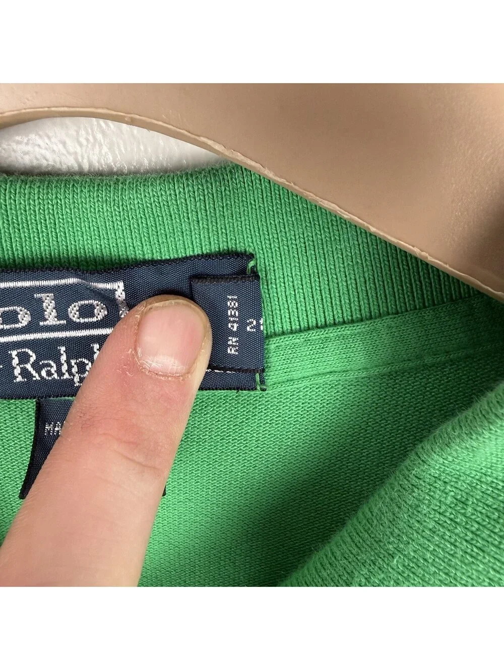 Polo Ralph Lauren Shirt Mens XL Green Pink Pony Pique Cotton Short Sleeve Preppy